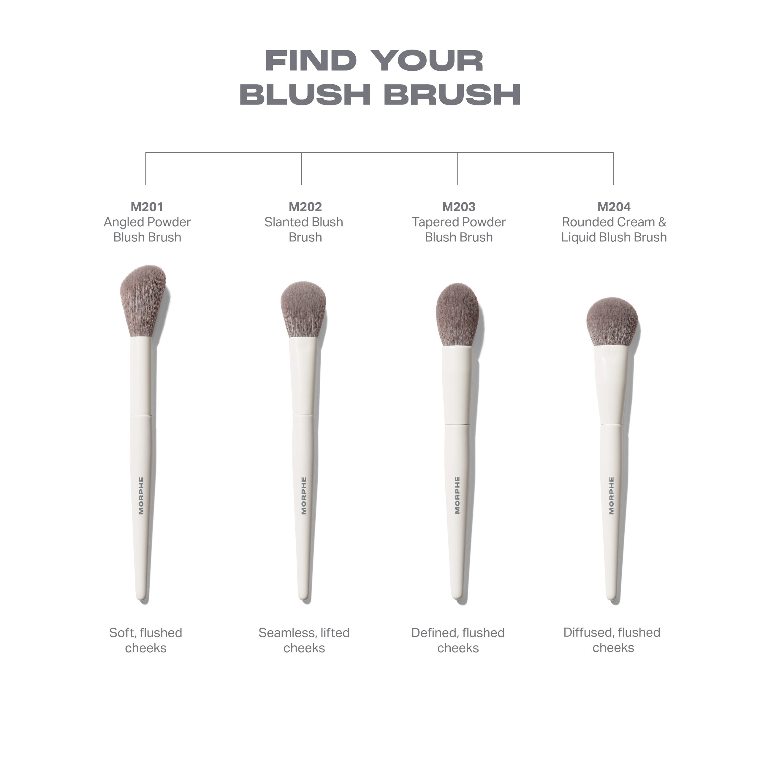 M203 Tapered Powder Blush Brush