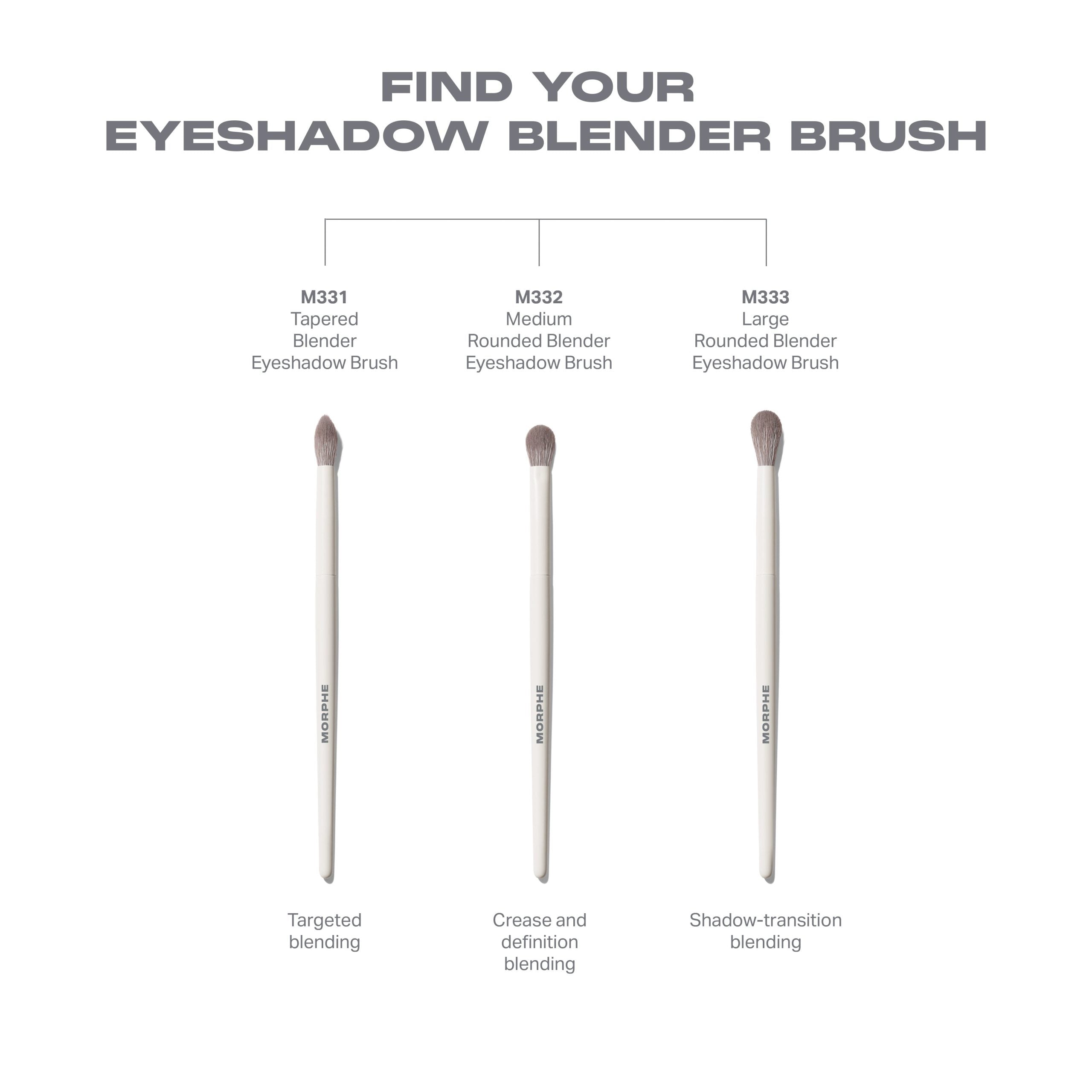 M332 Medium Rounded Blender Eyeshadow Brush