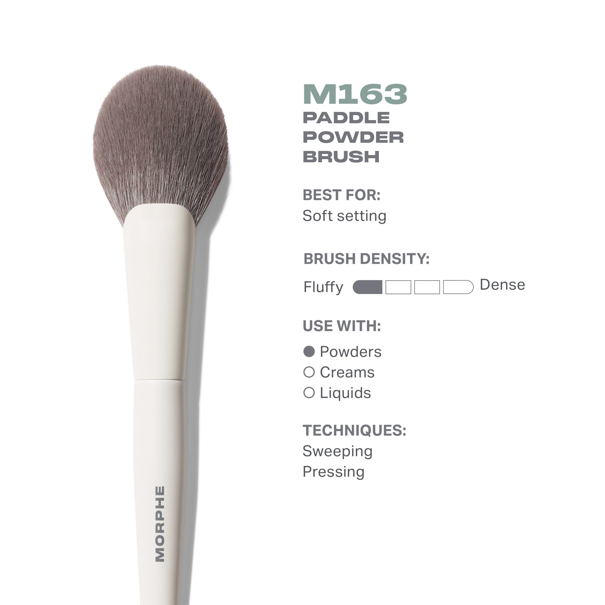 M163 Paddle Powder Brush