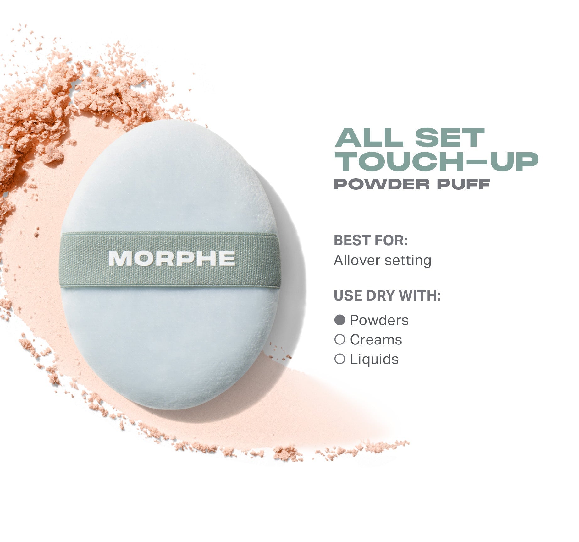 All Set Touch-Up Powder Puff